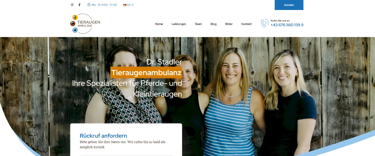 Unsere neue Website